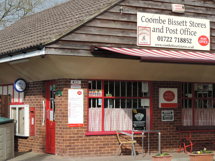 Coombe Bissett Stores frontage